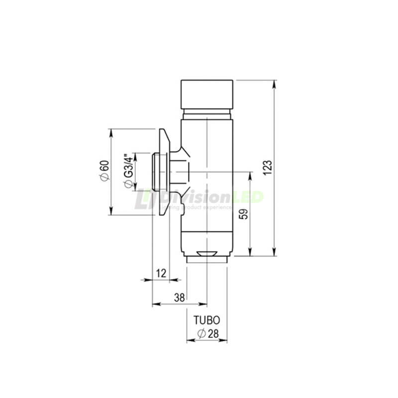 Presto 14209 Fluxor temporizado para inodoro XT-I