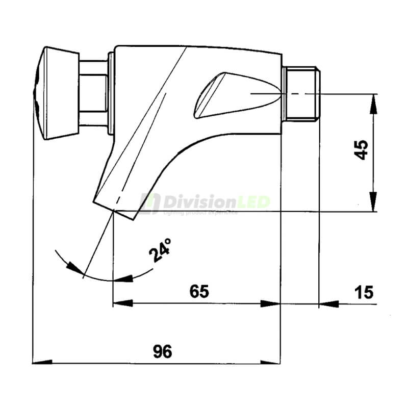 Presto 33000 Grifo temporizado lavabo 504-XL