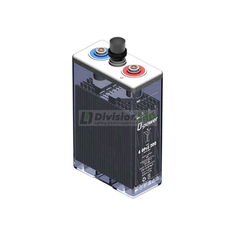U-Power UP-4OPZS200 Batería estacionaria 2V solar OPzS 308AH C100