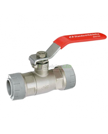 Standard Hidráulica F60400 válvula esfera Boston PB diámetro 15mm palanca roja