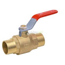 Standard Hidráulica 31203 válvula esfera Boston vista soldar diámetro 22mm palanca roja