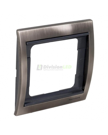 NIESSEN OLAS 8471 AL Marco 1 elemento Acero Pulido