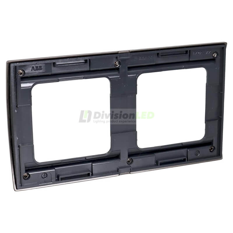 NIESSEN OLAS 8472.1 AL Marco 2 elementos Acero Pulido