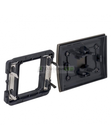 NIESSEN OLAS 8401 AL Tecla interruptor/conmutador/cruzamiento Acero Pulido