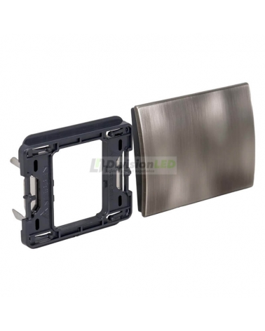 NIESSEN OLAS 8401 AL Tecla interruptor/conmutador/cruzamiento Acero Pulido