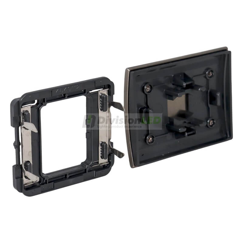 NIESSEN OLAS 8404 AL Tecla pulsador símbolo timbre Acero Pulido