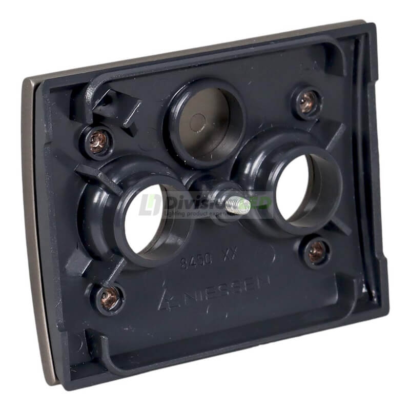 NIESSEN OLAS 8450.1 AL Tapa toma TV-R/SAT Acero Pulido