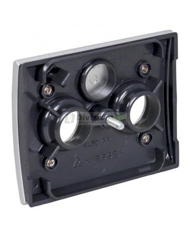 NIESSEN OLAS 8450 TT Tapa toma TV-R Titanio