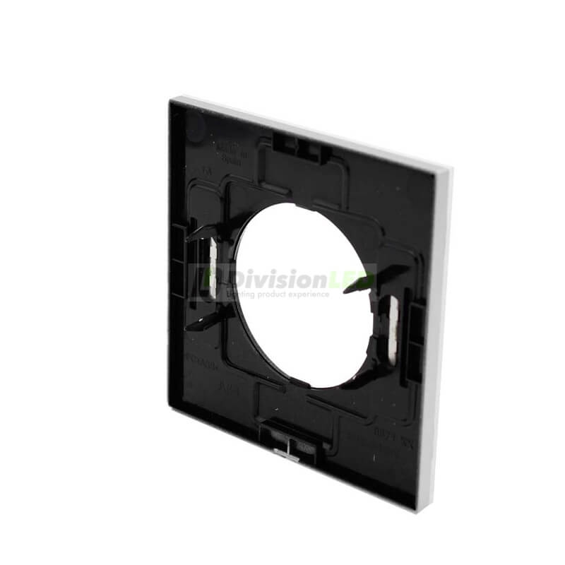 NIESSEN SKYMOON 8671 CB Marco 1 elemento Cristal Blanco