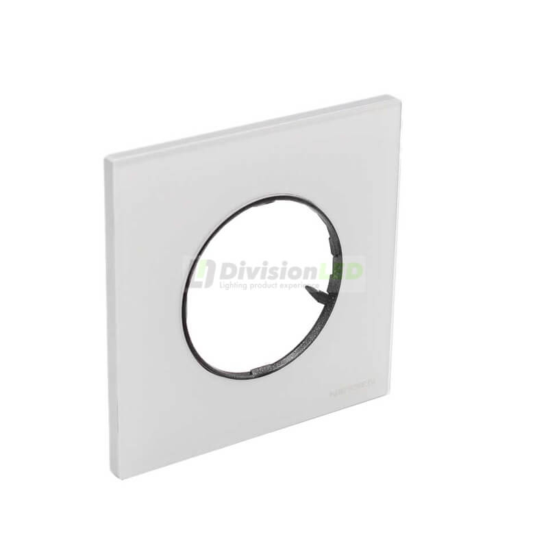 NIESSEN SKYMOON 8671 CB Marco 1 elemento Cristal Blanco