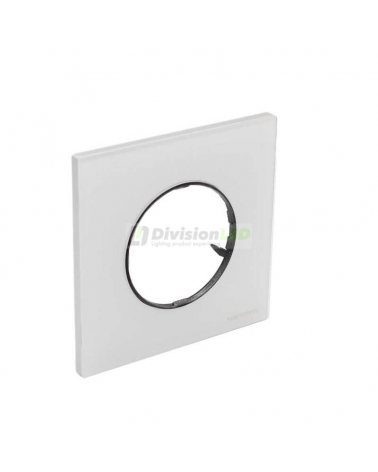 NIESSEN SKYMOON 8671 CB Marco 1 elemento Cristal Blanco