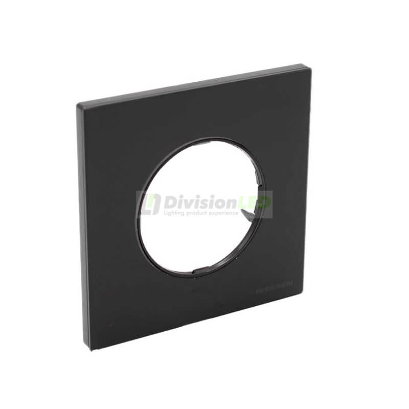 NIESSEN SKYMOON 8671 CN Marco 1 elemento Cristal Negro