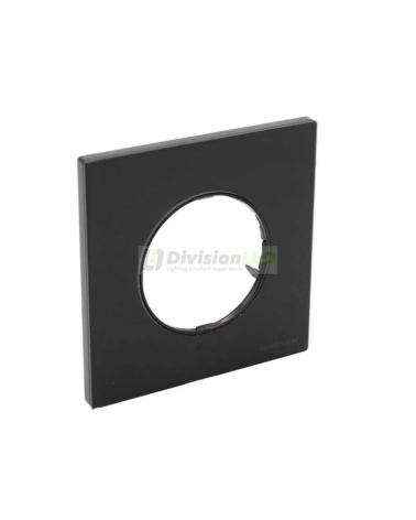 NIESSEN SKYMOON 8671 CN Marco 1 elemento Cristal Negro