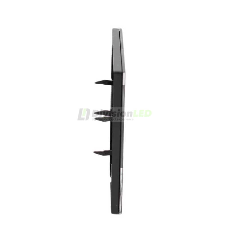 NIESSEN SKYMOON 8671 CN Marco 1 elemento Cristal Negro