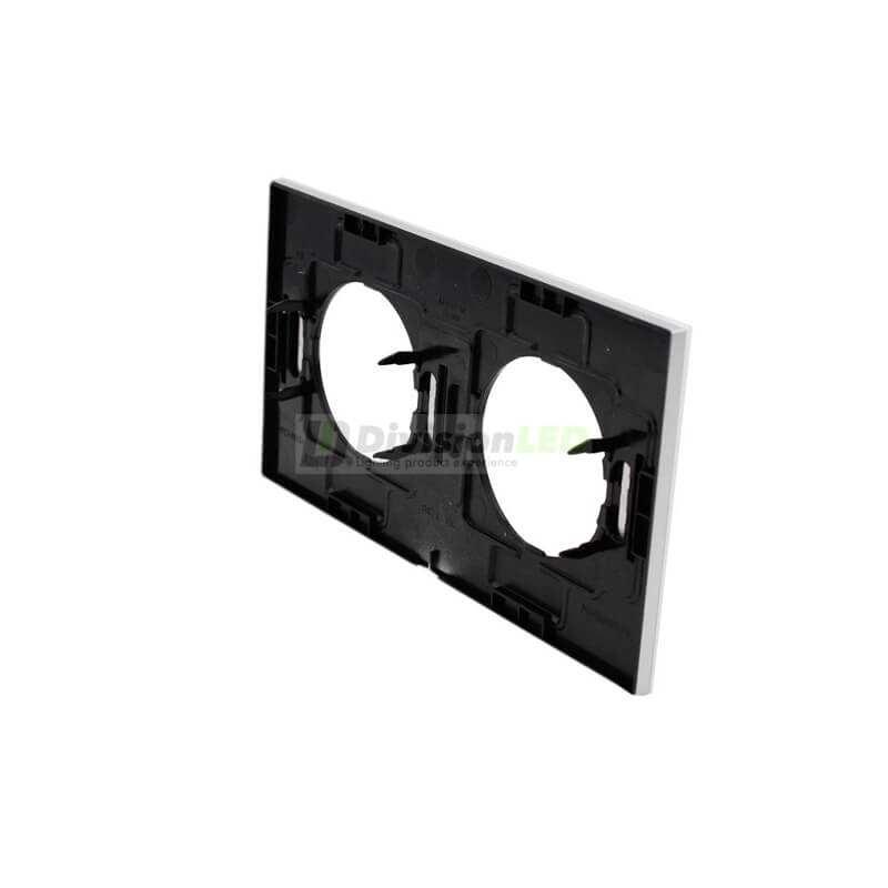 NIESSEN SKYMOON 8672 CB Marco 2 elementos Cristal Blanco