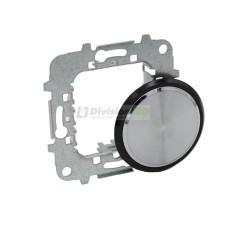 NIESSEN SKYMOON 8600 CN tapa ciega Cristal Negro