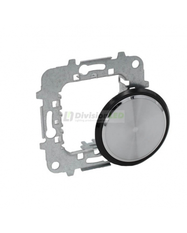 NIESSEN SKYMOON 8600 CN tapa ciega Cristal Negro