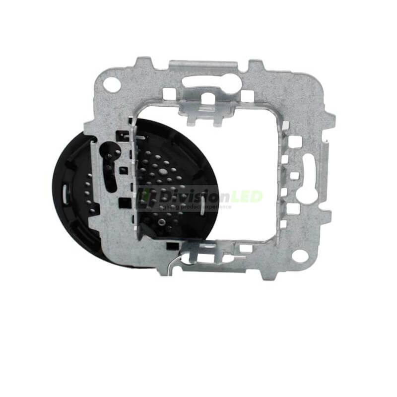 NIESSEN SKYMOON 8600 CN tapa ciega Cristal Negro