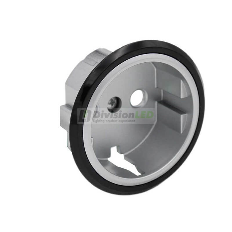 NIESSEN SKYMOON 8688.9 CN Tapa enchufe Schuko Cristal Negro