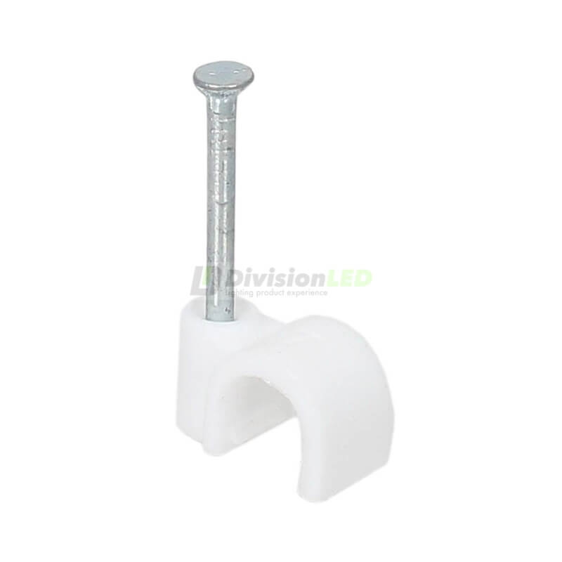 APOLO CELO 417PLG Grapa plastigrap 7mm blanco blister 80 uds