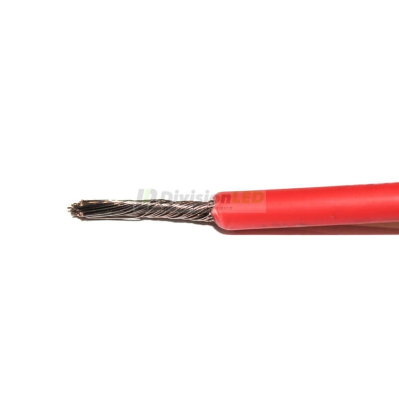 Cable solar de 4mm rojo - ¡EN OFERTA! - DivisionLED