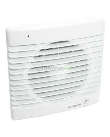 S&P 5210100300 Extractor de baño/aseo DECOR-200C