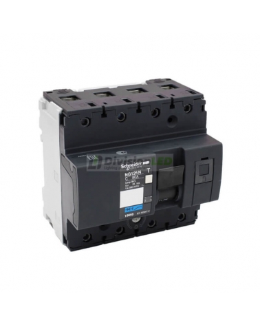 SCHNEIDER 18658 Interruptor magnetotérmico NG125N 4P 80A C 25kA