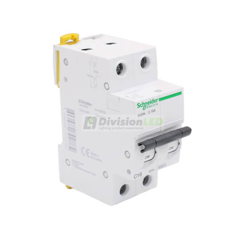 SCHNEIDER A9K17216 Interruptor magnetotérmico iK60N 2P 16A C