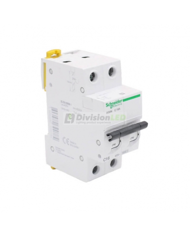SCHNEIDER A9K17216 Interruptor magnetotérmico iK60N 2P 16A C