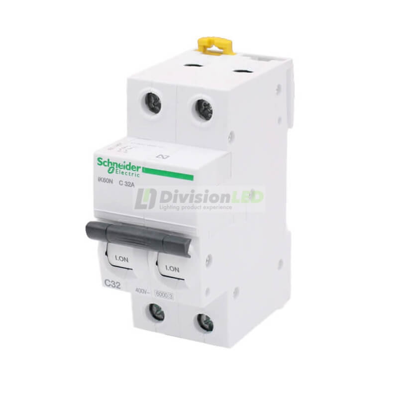 SCHNEIDER A9K17232 Interruptor magnetotérmico iK60N 2P 32A C