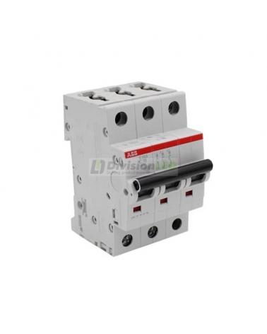 ABB S203-C16 Interruptor magnetotérmico 3P 16A C 6kA 2CDS253001R0164