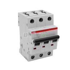 ABB S203-C25 Interruptor magnetotérmico 3P 25A C 6kA 2CDS253001R0254