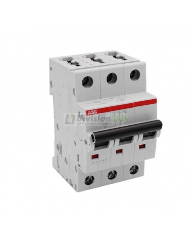 ABB S203-C25 Interruptor magnetotérmico 3P 25A C 6kA 2CDS253001R0254