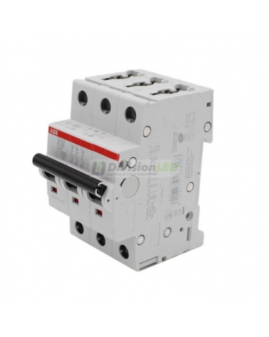 ABB S203-C25 Interruptor magnetotérmico 3P 25A C 6kA 2CDS253001R0254