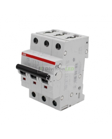 ABB S203-C40 Interruptor magnetotérmico 3P 40A C 6kA 2CDS253001R0404