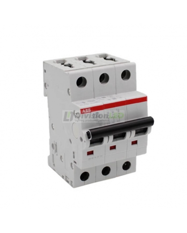 ABB S203-C50 Interruptor magnetotérmico 3P 50A C 6kA 2CDS253001R0504