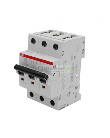 ABB S203-C63 Interruptor magnetotérmico 3P 63A C 6kA 2CDS253001R0634