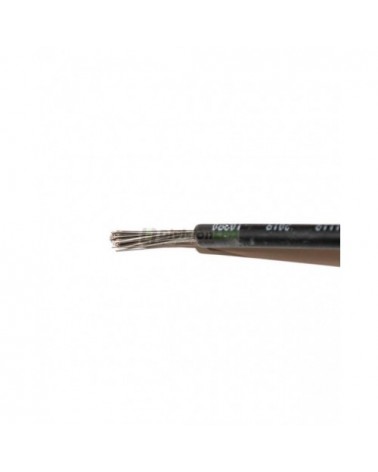 Cable solar de 10mm negro