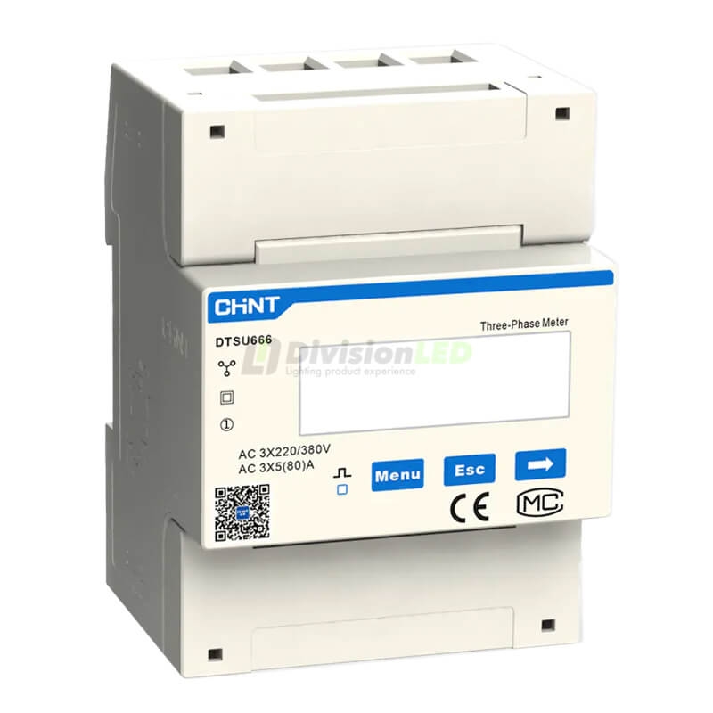 Chint DTSU666 Medidor de energía trifásico