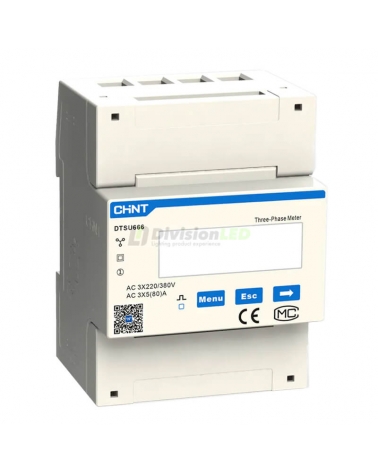 Chint DTSU666 Medidor de energía trifásico