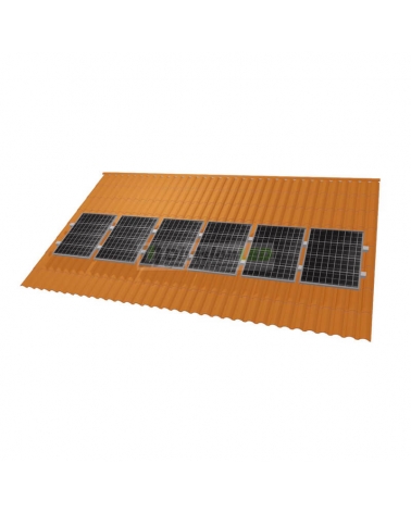 Kit Solar Autoconsumo monofásico 3kW DEYE con cuadro de protección