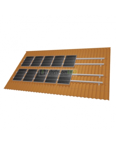 Kit Solar Autoconsumo monofásico 4kW DEYE con cuadro de protección