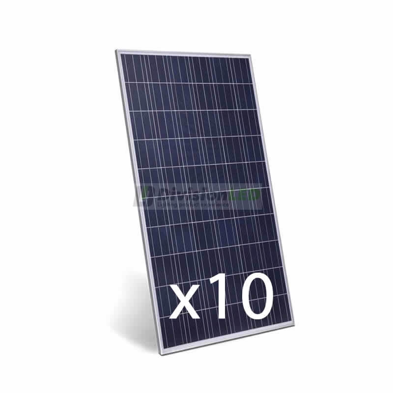 Kit Solar Autoconsumo monofásico 4kW DEYE con cuadro de protección
