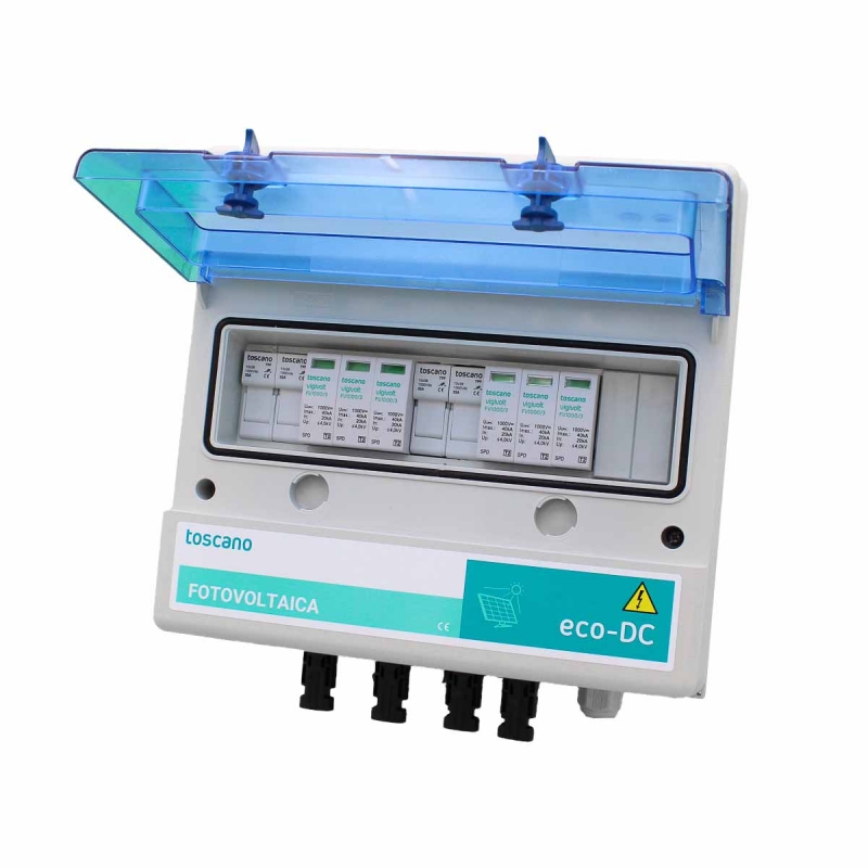 Kit Solar Autoconsumo monofásico 4kW DEYE con cuadro de protección