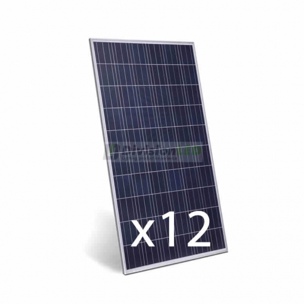 Kit Solar Autoconsumo monofásico 5kW DEYE con cuadro de protección