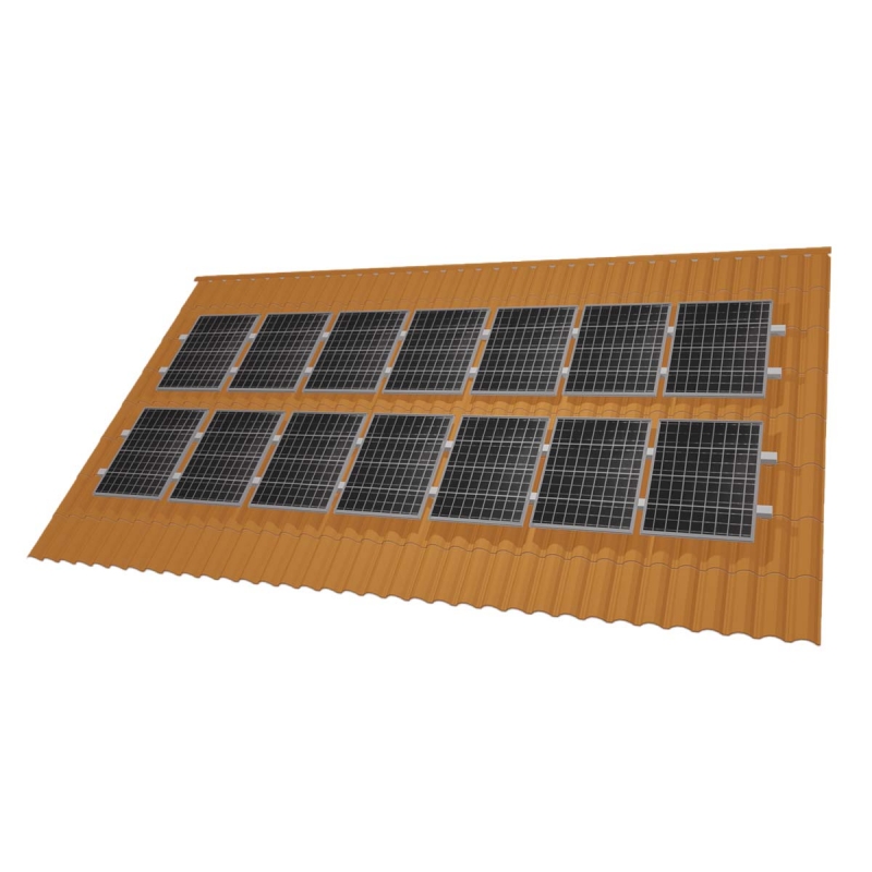 Kit Solar Autoconsumo monofásico 6kW DEYE con cuadro de protección