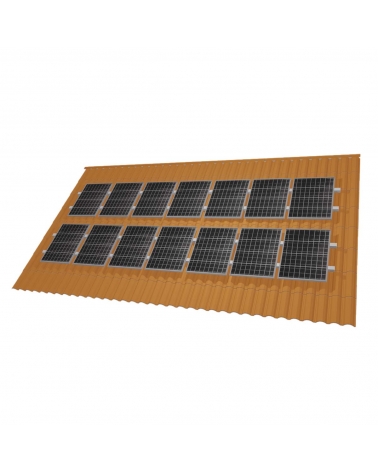 Kit Solar Autoconsumo monofásico 6kW DEYE con cuadro de protección