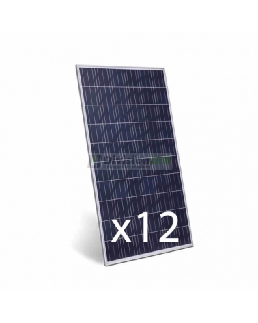 Kit Solar Autoconsumo trifásico 5kW DEYE con cuadro de protección
