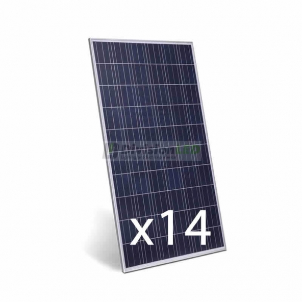 Kit Solar Autoconsumo trifásico 6kW DEYE con cuadro de protección