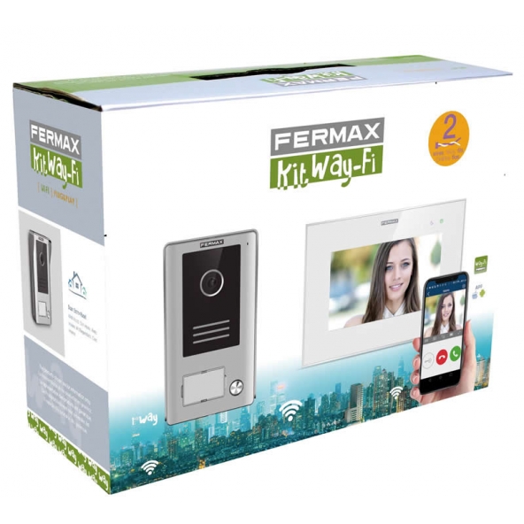 FERMAX 1431 Kit videoportero WAY-FY 7" 1 Línea